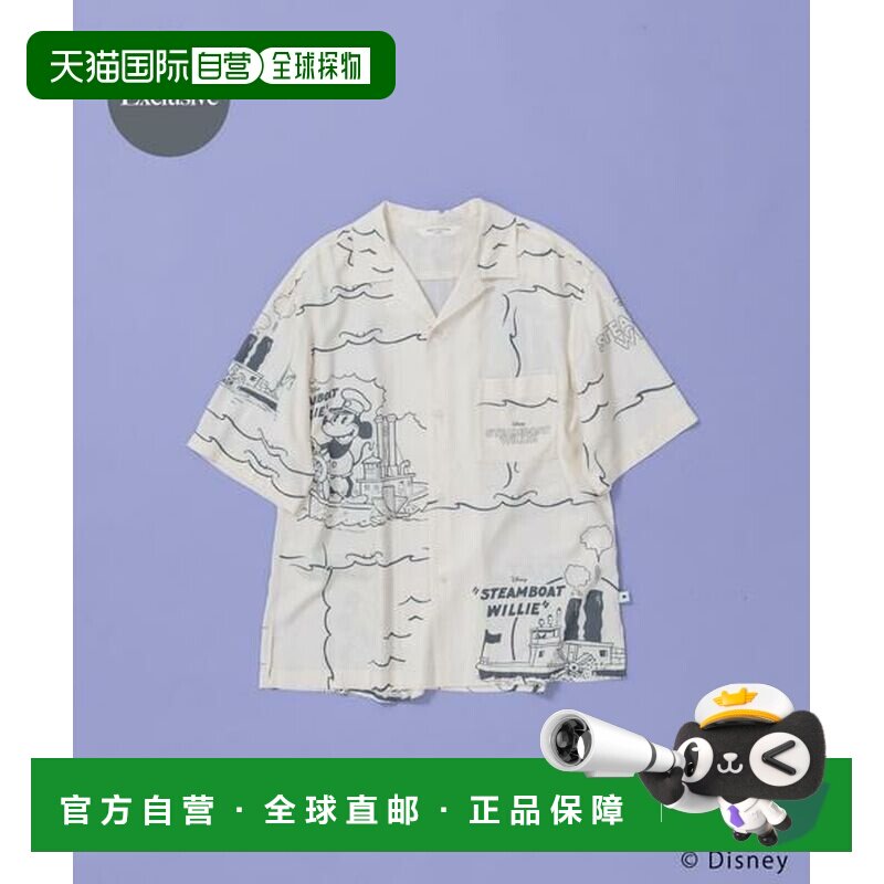 URBAN RESEARCH 迪士尼特别定制满印开领衬衫