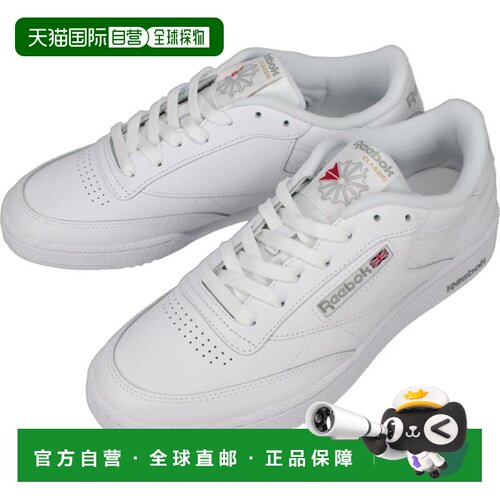 日本直邮锐步运动鞋 Club Sea 85 CLUB C 85 白色/鲨鱼灰 1000001