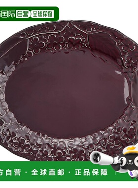 【日本直邮】Aito Lien椭圆形盘子餐具约25x20cm紫色可清洗日本26