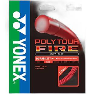 日本直邮YONEX Polytour Fire 125 PTGF125-001