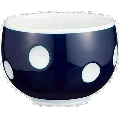 【日本直邮】Saikaitoki西海陶器 茶杯 波佐见烧essence白点/蓝42