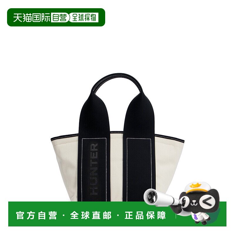 1h可退 日本直邮HUNTER女士精致缝线迷你帆布手提包 UBS3608CAA