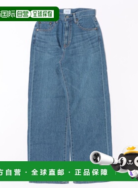 日本直邮Ungrid 女装 夏款直筒牛仔裤 蓝色 8oz轻薄牛仔 柔软舒适