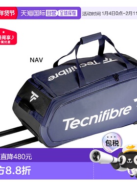 日本直邮Technifibre 男式女式巡回耐力拉杆包网球拉杆包远征 tec