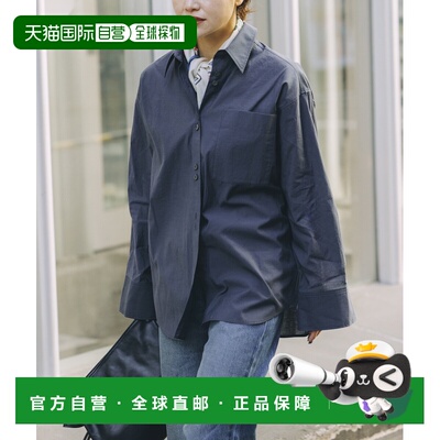 1h可退 日本直邮JOURNAL STANDARD 男装 棉感宽松半透明衬衫 2605