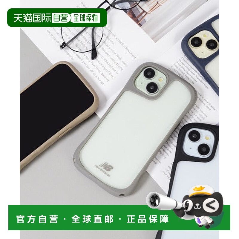 日本直邮New Balance iPhone15耐冲击透明手机壳 [76258528] 手机