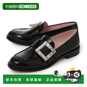 LOAFER 日本直邮Roger STRASS BUCKLE Vivier 女士带钻休闲鞋