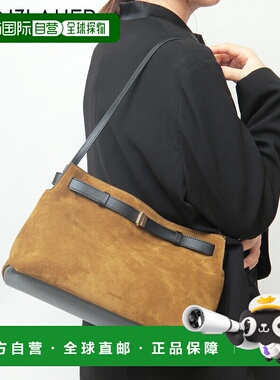 日本直邮FRENZLAUER Franz Lauer 单肩包绒面革和真皮女士 GRETA