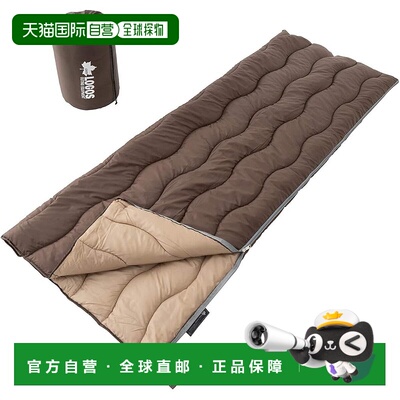 【日本直邮】Logos睡袋抗菌防臭5℃对应防灾可连结可全洗72600008