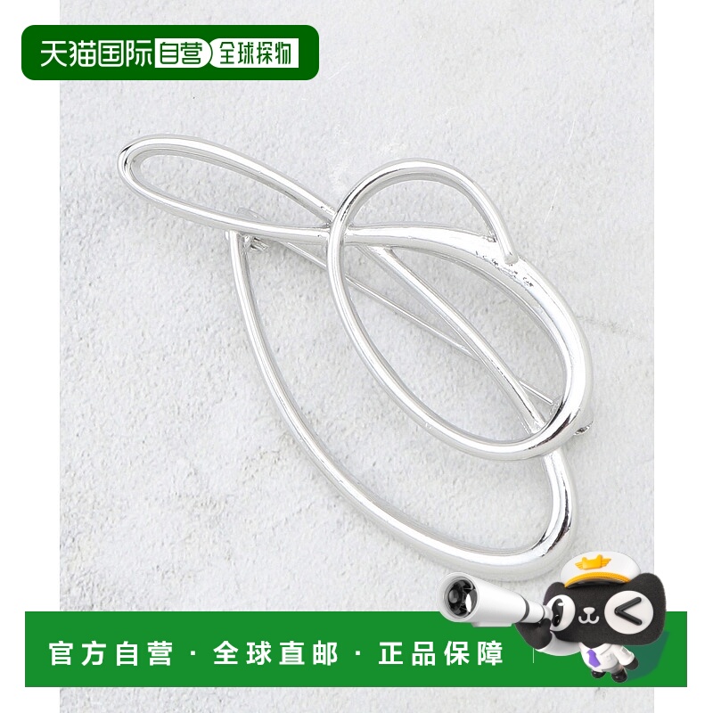 1h可退 日本直邮OPAQUE.CLIP 女士金属线条胸针 简约设计百搭通勤