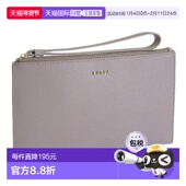 Furla 配饰 女士小袋迷你手拿包出口皮革灰色 日本直邮 CLASSIC