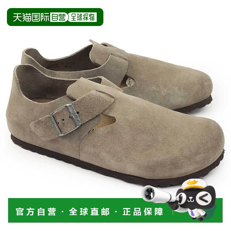 日本直邮BIRKENSTOCK 伦敦 BS 绒面 男士女士休闲鞋 搭扣 Birkens