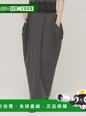 1h可退 日本直邮KBF 女士 垂坠褶皱半身裙 KB261302051020