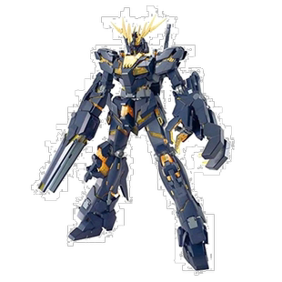 【日本直邮】万代模型MG机动战士高达UC独角兽2号机报丧女妖1/100