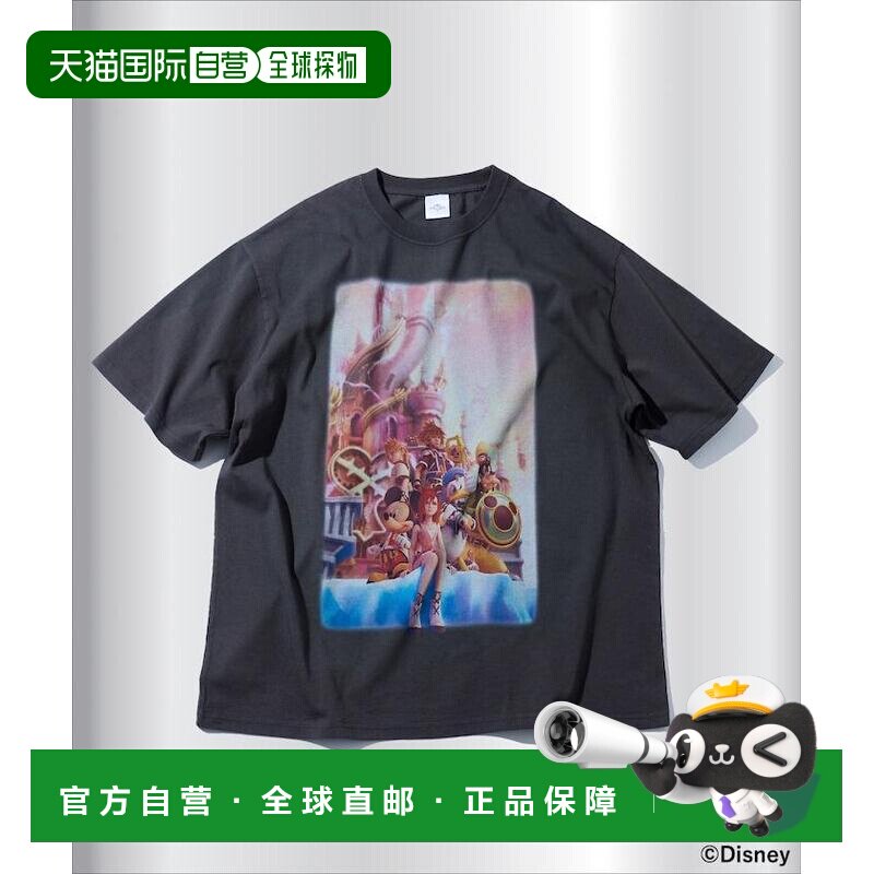 日本直邮FREAK'S STORE 男装 全棉王国之心II联名T恤 10262489026