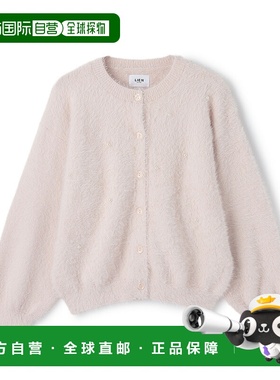 日本直邮petit main LIEN 蓬松针织开衫