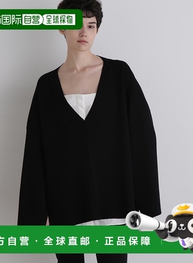 1h可退 日本直邮LE PHIL 女装 宽松设计感针织罩衫 大袖摆抽绳套