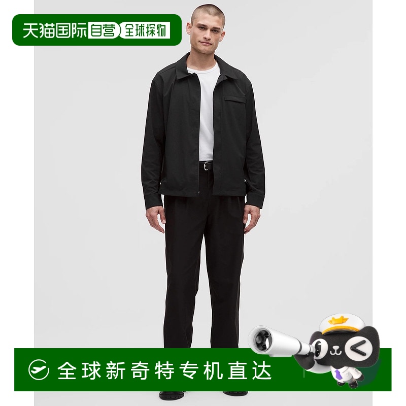 1h可退 日潮跑腿Lululemon露露乐蒙 WovenAir 工装夹克 Black XS