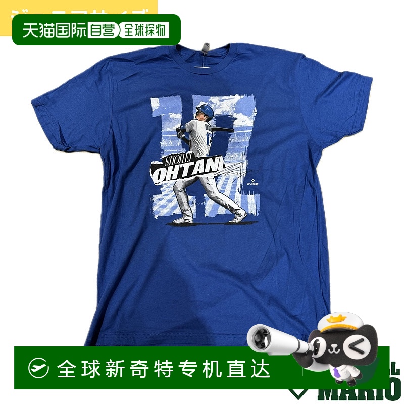 日本直邮Shohei Ohtani 印花 T恤青少年 17 型短袖圆领男孩女孩美
