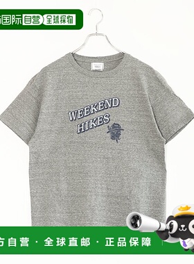 日本直邮[25AMSCU13] THE SHINZONE WEEKEND HIKES TEE 女士上衣