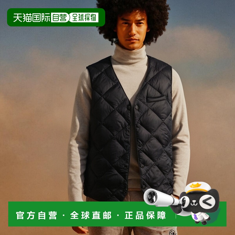 日本直邮TAION 单件羽绒马甲男士内层羽绒马甲羽绒服TAION-003CI