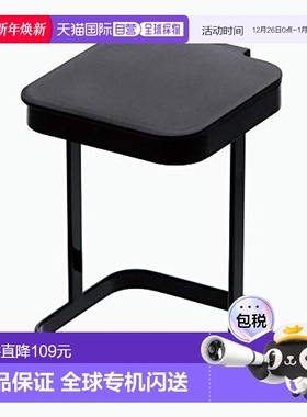 【日本直邮】山崎实业 塑料袋环保袋支架 带盖 黑色 tower 3331