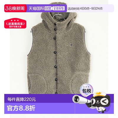 日本直邮Gymphlex BOA 连帽背心 [J-1069BOA]时尚立领休闲保暖