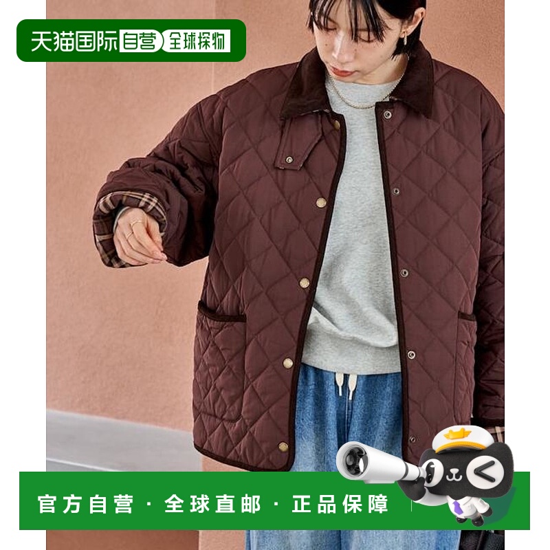 1h可退 日本直邮官方授权 FREAK'S STORE PRIMALOFT 菱形绗缝带领