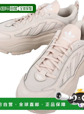 日本直邮阿迪达斯 OZGAIA 女士运动鞋灰紫色/灰紫色/白色IG6049