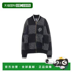 日本直邮中古LV路易威登男A级95新Blouson夹克衫 棉外套蓝色