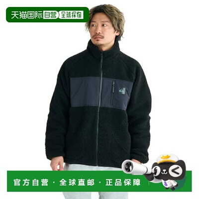 日本直邮QUIKSILVER 男士BOA夹克 抓绒外套运动上衣