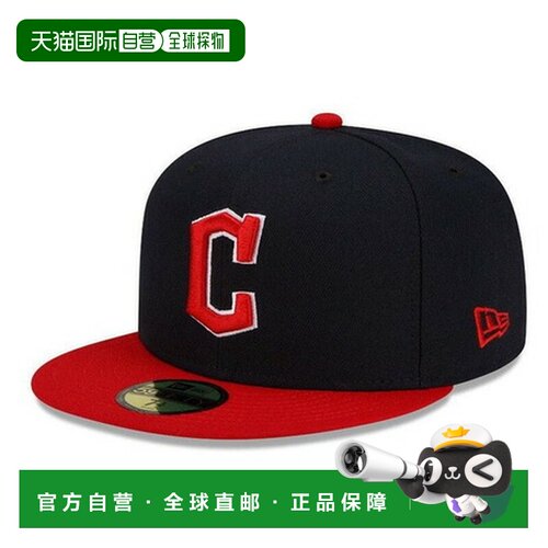 日本直邮New Era 59FIFTY MLB On-Field 克利夫兰守护者队客场深