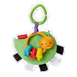 【日本直邮】费雪fisherprice 新生儿毛毛虫拨浪鼓响板挂件玩具 D
