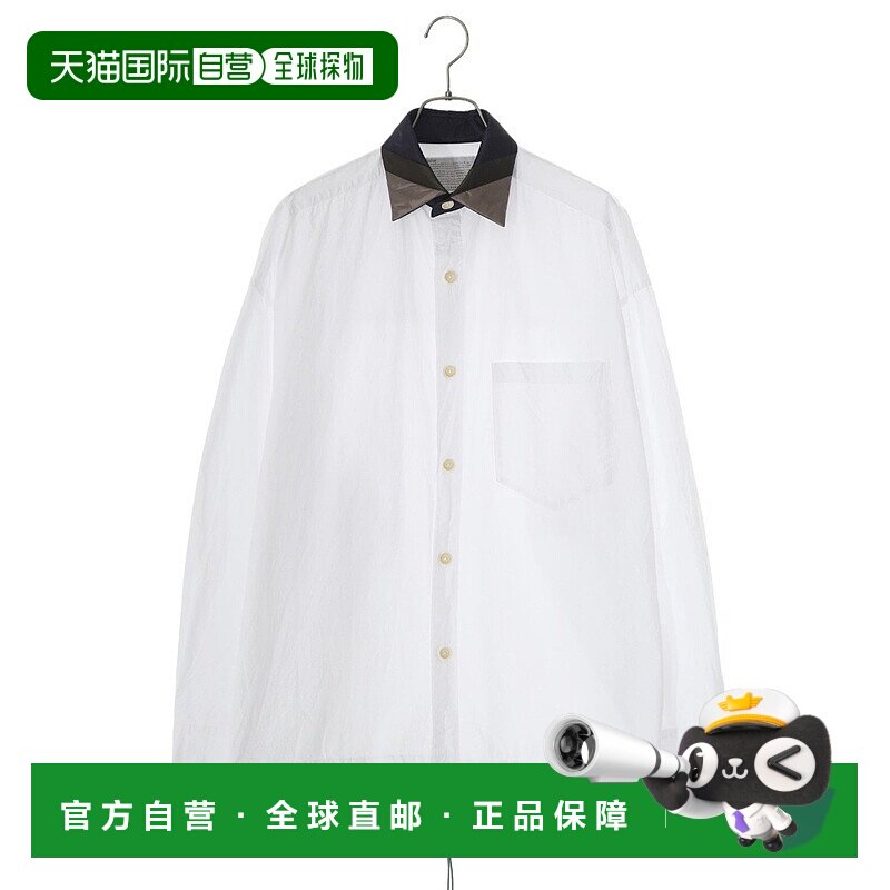 1h可退 日本直邮kolor男士拼接色块过衣 春秋休闲宽松款 棉质舒适