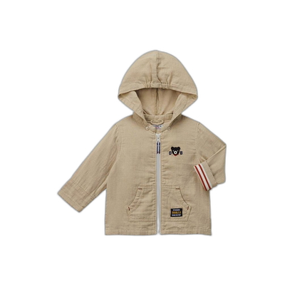 日本直邮日潮 MIKIHOUSE 帽衫帽子保暖舒适质感童装男童连帽卫衣