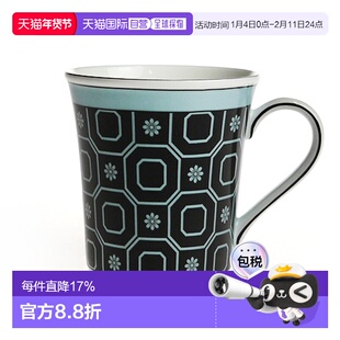 【日本直邮】WEDGWOOD威基伍德帕拉迪奥马克杯蓝色粉色陶瓷300ml