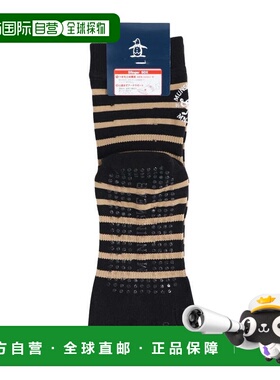 日本直邮MUNSING WEAR 男士高尔夫短袜五趾款MG5SSO07M 黑色运动