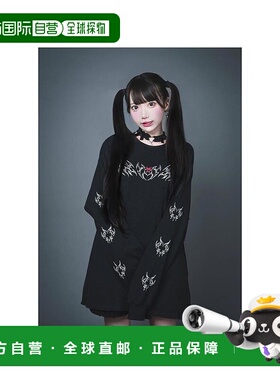 日本直邮日潮 hauls恶魔女孩大号长袖T恤新款