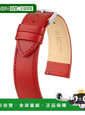 日本直邮03475120-2-20 HIRSCH Osiris 皮革表带 手表替换表带 易