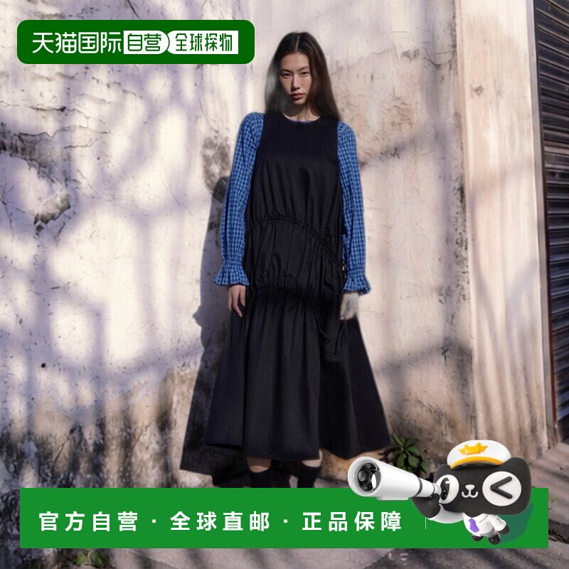 日本直邮Zara风衣式连衣裙 蝴蝶结细节
