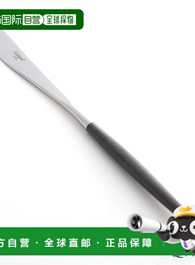 日本直邮Cutipol Goa 黑色银色牛排刀 22.5 厘米哑光 Cutipol Cut