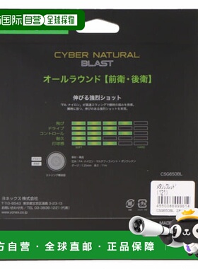 日本直邮YONEX-Yonex网络天然爆炸金属红色CSG650BL软网弦Yonex
