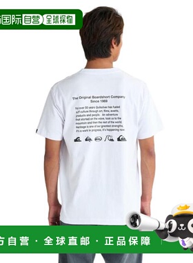 日本直邮Quiksilver DNA HISTORY PIGMENT ST 半袖T恤 [25SPQST25