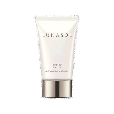 日潮跑腿嘉娜宝LUNASOL日月晶采隔离防晒霜40g均匀肤色打底正品