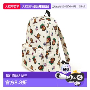 1h可退 日本直邮A BATHING APE 男女同款 BABY MILO大容量后背包