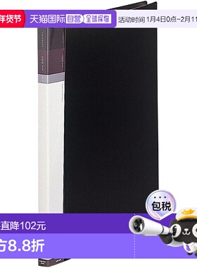 【日本直邮】Richt Love 透明书本可互换 A3 30 口袋黑色 N4615-2