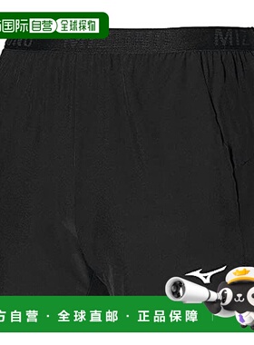 【日本直邮】Mizuno美津浓男式田径运动裤M黑色 J2MB1545紧身裤