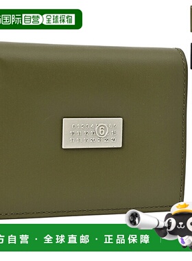 日本直邮MM6 Maison Margiela 双折钱包带数字标志SA5UI0015 P641