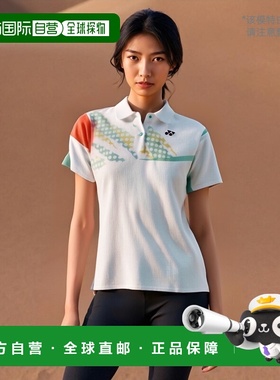 日本直邮Yonex 20550 女士运动T恤 2020春夏款 羽毛球 网球 软式