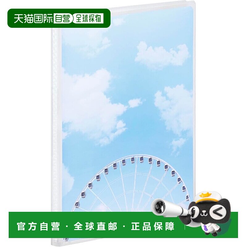 【日本直邮】HAKUBA 相册 CP 2L竖式20张 观览车 APCP2LKRS